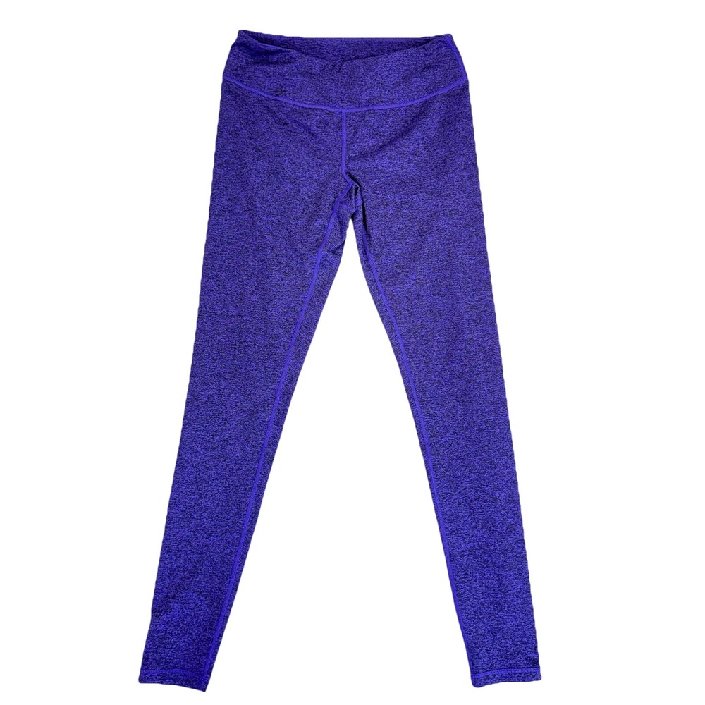 Zella High Rise Purple Space Dye Leggings Size S Yoga Running Gym Excellent